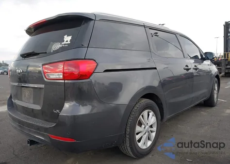 2017 Kia Sedona Lx из США, поврежденный, VIN KNDMB5C15H6251277
